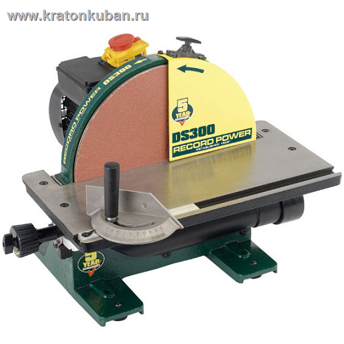 Просмотр фото... Тарельчатый шлифовальный станок Record Power DS300-EP