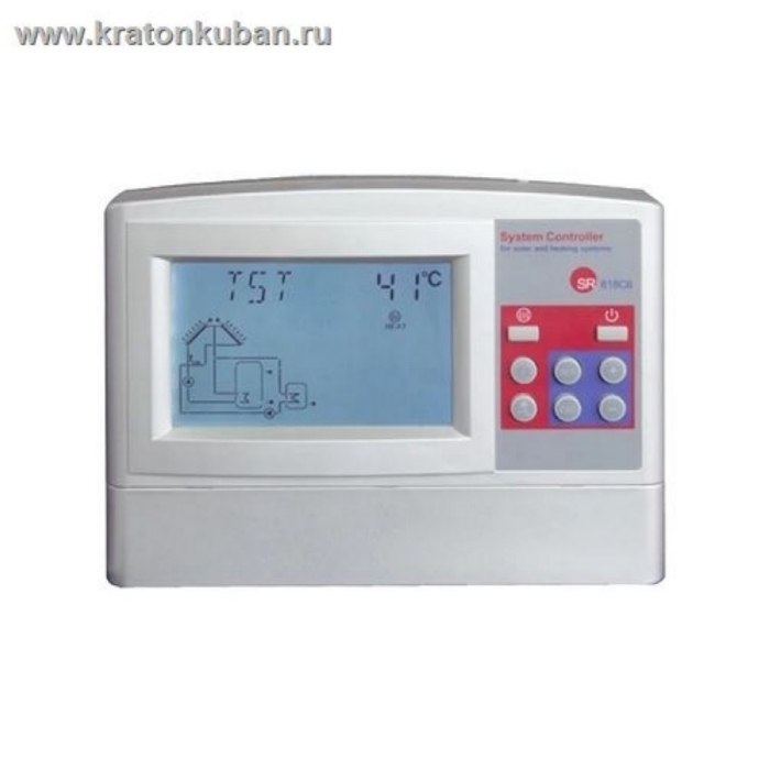 Просмотр фото... Контроллер управления гелиосистемы SR618C6